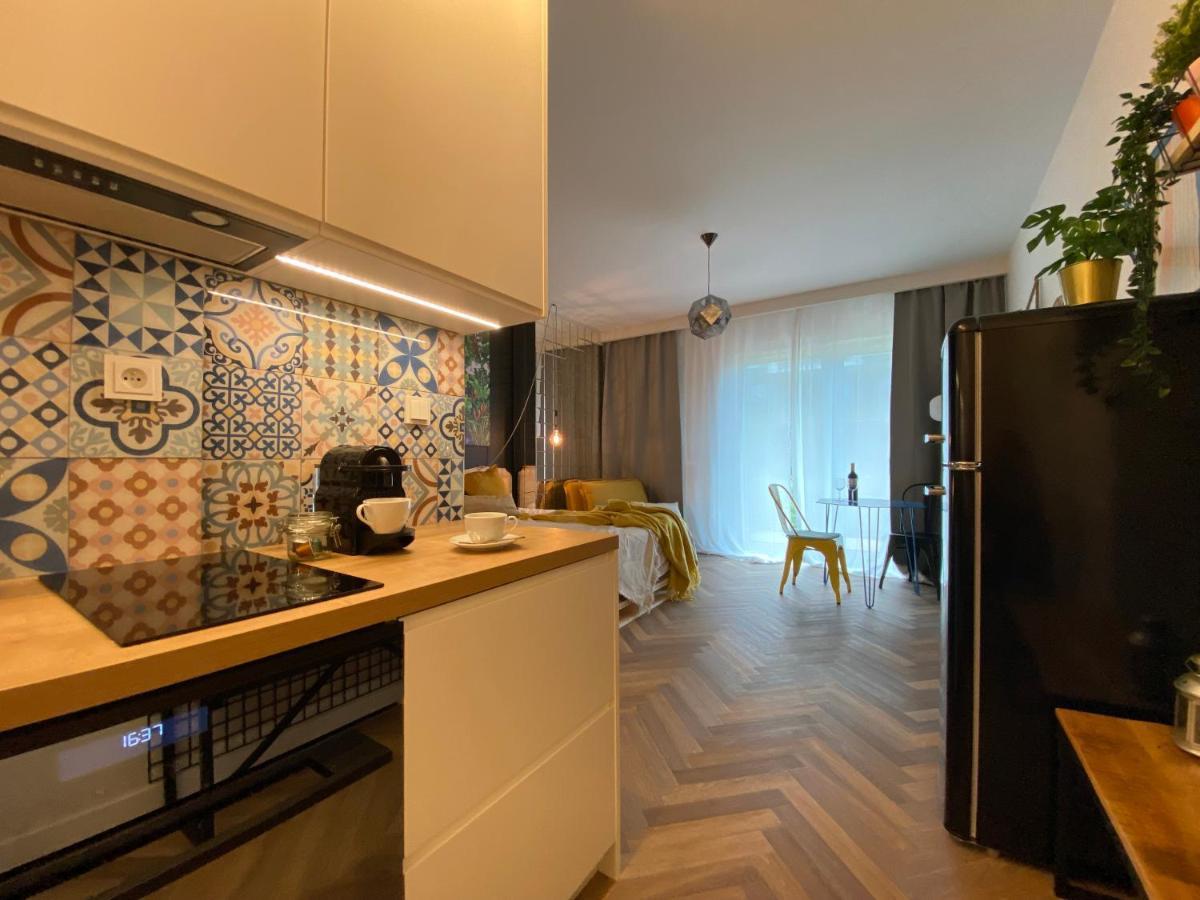 Apartament Uroczy Art Marina Z Widokiem Na Rzeke I Bezplatnym Parkingiem